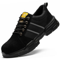 Oxford Cloth Anti-Smashing And High-Top Safety Shoes