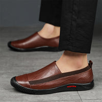 New Men'S Fashion Casual Leather Shoes
