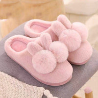 Cuhk Pantoufles Dhiver En Coton Pour Enfants, Pour  Et Filles, Une Famille De Trois Parents, En Peluche, Chaussures Chaudes