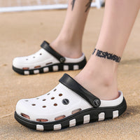Two Wear Sandals And Slippers Men's Large Size Non-slip Fashion Outer Wear On The Beach
