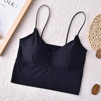 New Style Ice Silk Camisole With Breathable Beauty Back