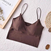 New Style Ice Silk Camisole With Breathable Beauty Back