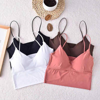 New Style Ice Silk Camisole With Breathable Beauty Back
