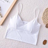 New Style Ice Silk Camisole With Breathable Beauty Back