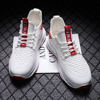 Flying Woven Men's Shoes Casual Shoes Fashion Running Shoes Men's Sports Shoes