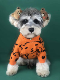 Dog Clothes Small Dog Spring And Autumn Pet Cubs Pullover Dog Sweater