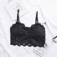 V-Shaped Sexy Lace Beauty Back Wrapped Chest Sun Flower Sling