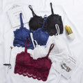 V-Shaped Sexy Lace Beauty Back Wrapped Chest Sun Flower Sling