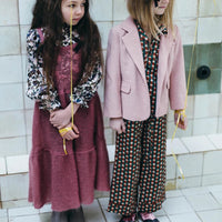 Style Children's Clothing Retro Printed Cotton Suits For Boys And Girls
