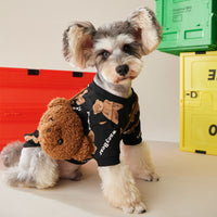 Dog Clothes Autumn New Bear Cotton Sweater