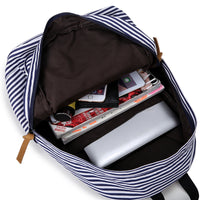 Middle School Student School Bag Navy Wind Casual Female Bag Backpack