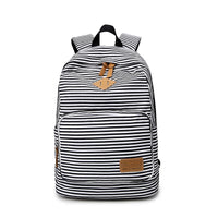 Middle School Student School Bag Navy Wind Casual Female Bag Backpack