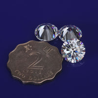 Round 123 Carat Mozan Loose Stone