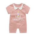 Baby One-piece Short-sleeved Romper Cotton Baby Bag Fart
