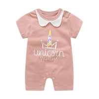 Baby One-piece Short-sleeved Romper Cotton Baby Bag Fart