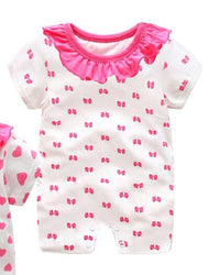 Baby One-piece Short-sleeved Romper Cotton Baby Bag Fart