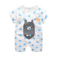Baby One-piece Short-sleeved Romper Cotton Baby Bag Fart
