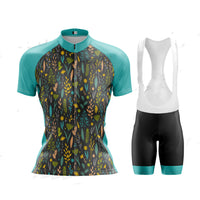 Fashion Ladies Cycling Jersey Women's Sweatshirt Suit Short Sleeve