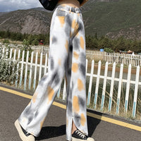 Loose And Thin Straight-leg Mopping Trousers
