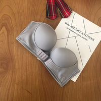 Gathering Small Chest And Supporting One-shoulder Off-shoulder All-match Beautiful Back Underwear