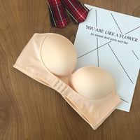 Gathering Small Chest And Supporting One-shoulder Off-shoulder All-match Beautiful Back Underwear