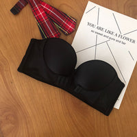 Gathering Small Chest And Supporting One-shoulder Off-shoulder All-match Beautiful Back Underwear