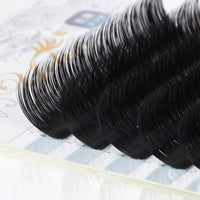 Yelix Eyelashes Manual Eyelashes 0.05 Natural 3D Camellia Flowers Bloom In Seconds Grafting False Eyelashes