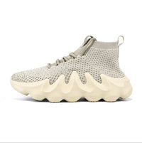 Men's Shoes, Breathable Mesh Shoes, Sports Casual High-top Canvas Shoes