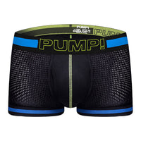 Men's Underwear Stretch Cotton Mesh Boxer Briefs Sexy Breathable Mesh