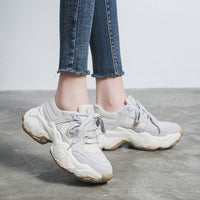 Daddy Shoes Female Ins Travel Shoes Spring New Korean Version