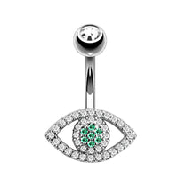 Fashion CZ Zricon Little Bee Belly Button Rings Surgical Steel Sexy Women Navel Piercing Belly Rings Anima Body Piercing Jewelry