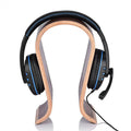Bluetooth Wooden Earphone Holder Headset Earphone Holder