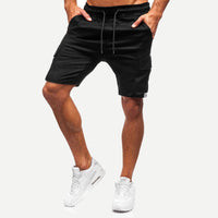 Men's Tethered Pants Workwear Casual Pants Leather Binding Feet Casual Shorts