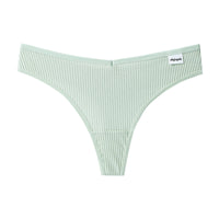 New Japanese Threaded Cotton Underwear Women's Breathable Low-waist  Seamless Cotton Girls Narrow-side Briefs Students