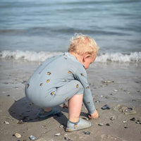 Children's One-Piece Swimsuit Split Swimsuit Baby Boy Sunscreen Long Sleeve
