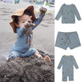 Children's One-Piece Swimsuit Split Swimsuit Baby Boy Sunscreen Long Sleeve