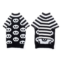 Skull Dog Halloween Sweater Pet Supplies