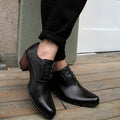 Pointed Toe Shoes Men's Lace-up Men's Korean Style Pointed Toe Shoes