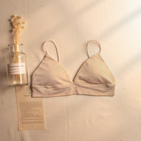 French Triangle Cup Seamless Seam And No Steel Ring Underwear