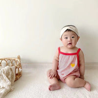 New Style Striped Printed Romper