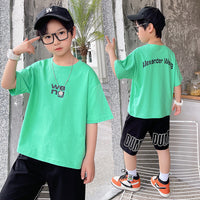 Summer Big Boy Handsome Tops, Children's Summer Clothes, Thin Style, Western Style