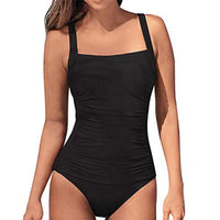 One-piece Swimsuit Solid Color Sexy Ladies Swimsuit Swimwear
