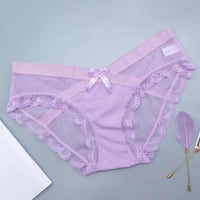 Pure Cotton Ice Silk Hip-Lift Breathable Low-Rise Briefs