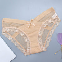 Pure Cotton Ice Silk Hip-Lift Breathable Low-Rise Briefs