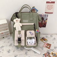 Schoolbag Female Harajuku Lightweight High School Backpack Large Capacity Campus