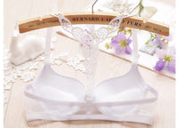 Back Girl Underwear Fashion Gather Bra One Piece