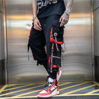 Plus Size National Tide Overalls Men And Women Hip Hop High Street Streamers