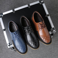All-Match Daily Workwear Men's Shoes, Lightweight British Driving Shoes