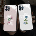 Glowing Phone Case Smart Voice Control Call Glass Protective Cover