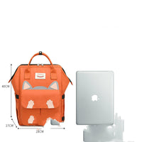 Backpack Trend Cat Ear Girl Backpack Middle School Student High School Student School Bag Large Capacity Computer Backpack